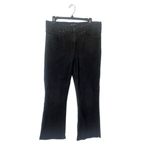J. Crew‎ Mercantile Black Wide Leg Ankle Jeans Size 30/10